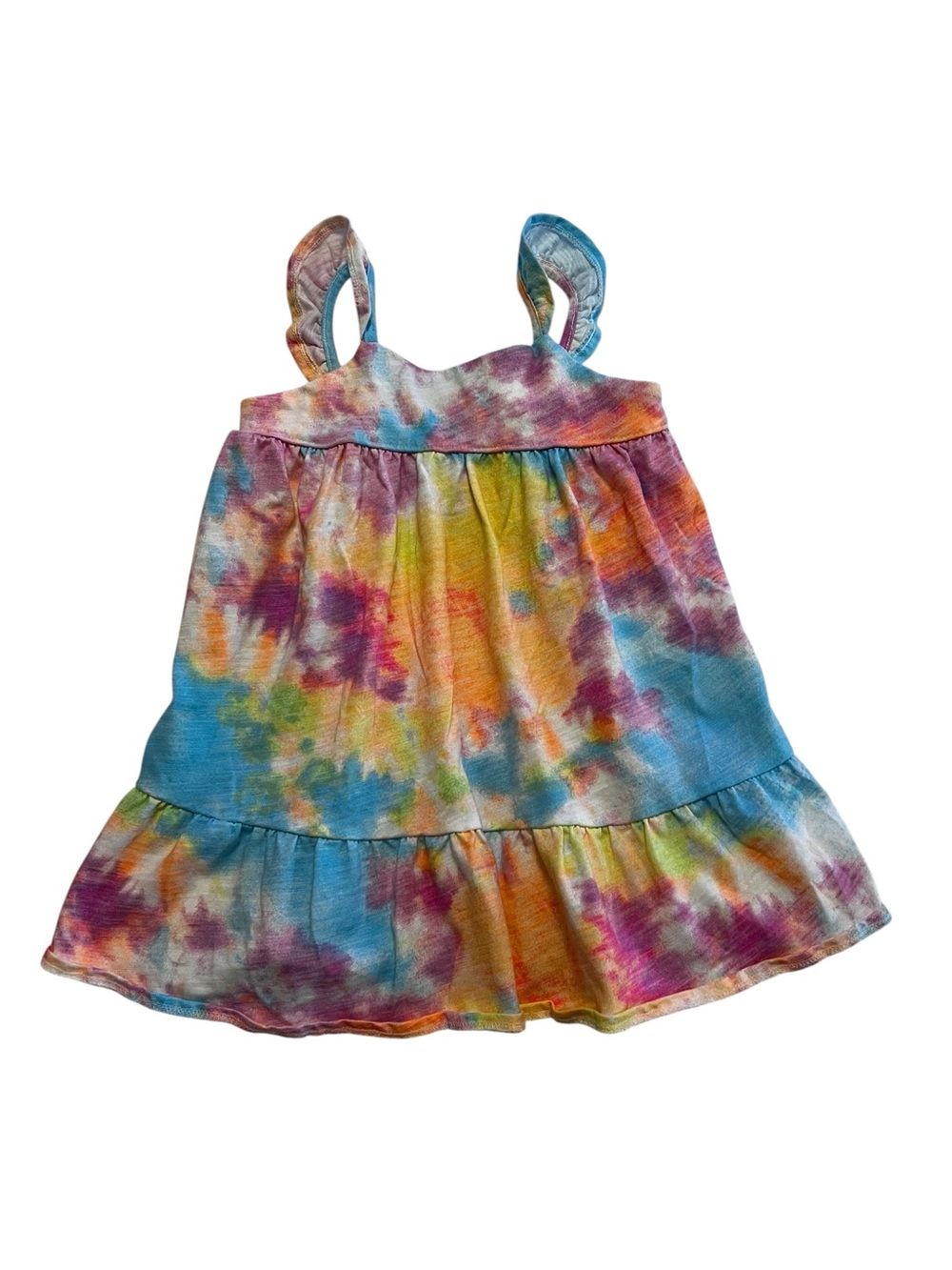 George Tie-Dye Baby Girls 18-24 M Dress in Blue, Yellow, Pink, Purple
